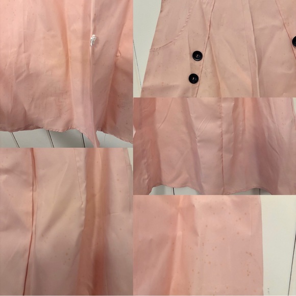 Vintage Wholesale 40s 50s 60s 8pc Lot Dresses Skirts Silk - AS IS, NEEDS REPAIR - Picture 10 of 16